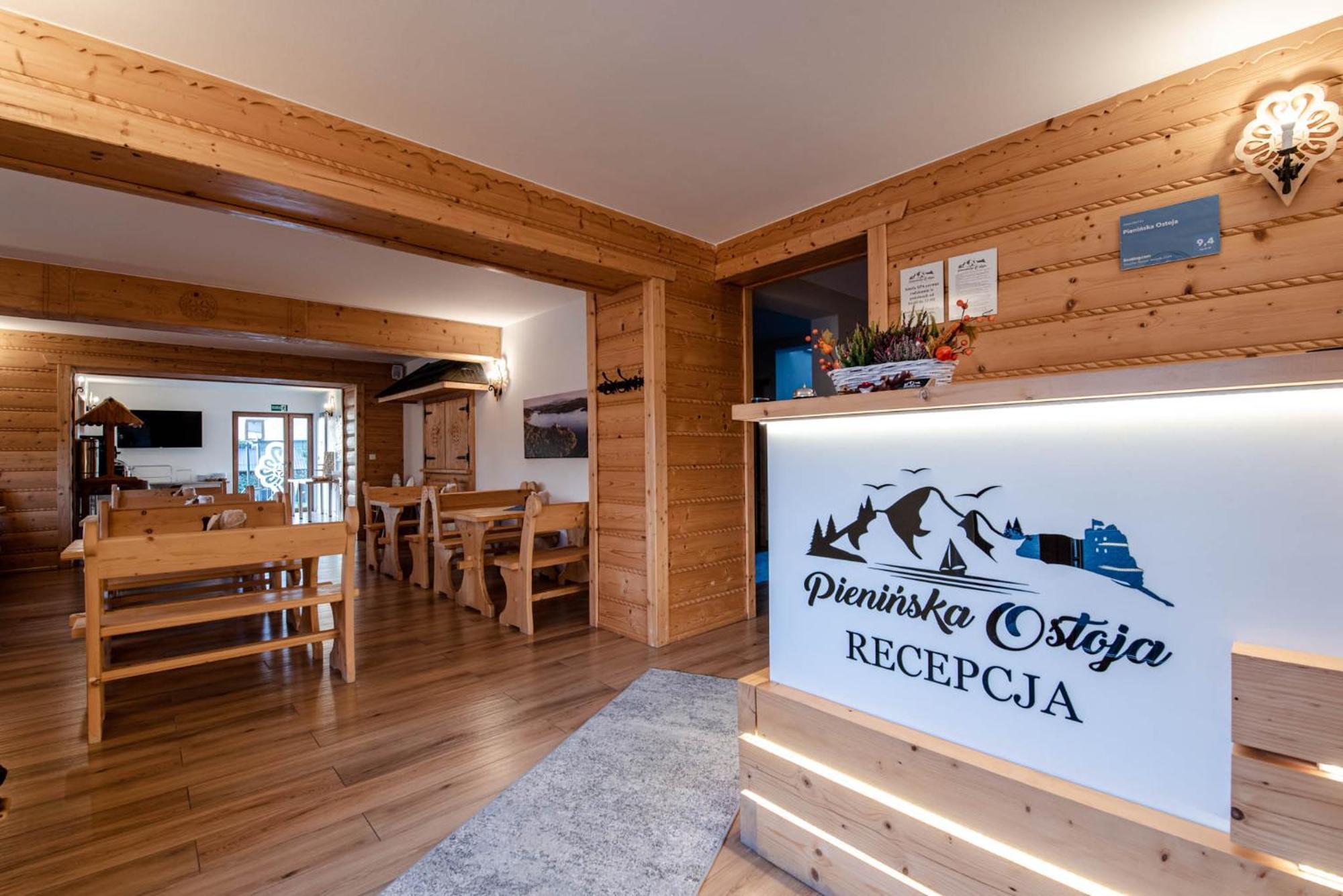 チョルシュティン Pieninska Ostoja Bed & Breakfast エクステリア 写真