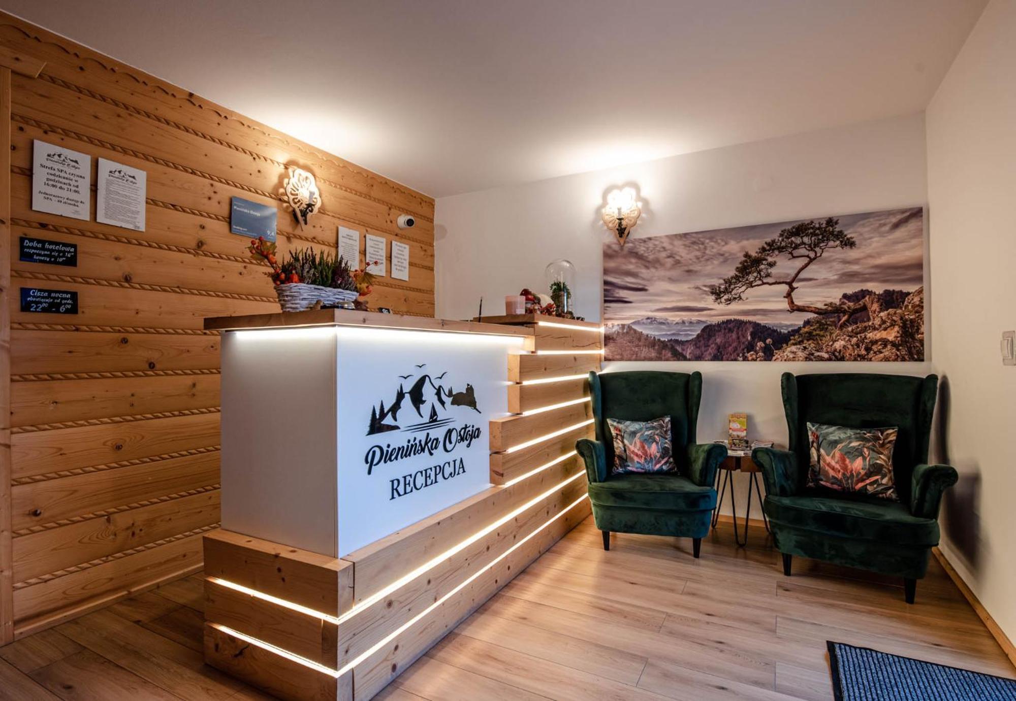 チョルシュティン Pieninska Ostoja Bed & Breakfast エクステリア 写真